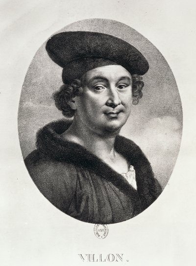 Porträt von Francois Villon (1431-63) von Ludwig Rullmann